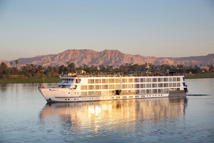 Exterior view of the S.S. Sphinx Nile Cruise Nile cruise ship